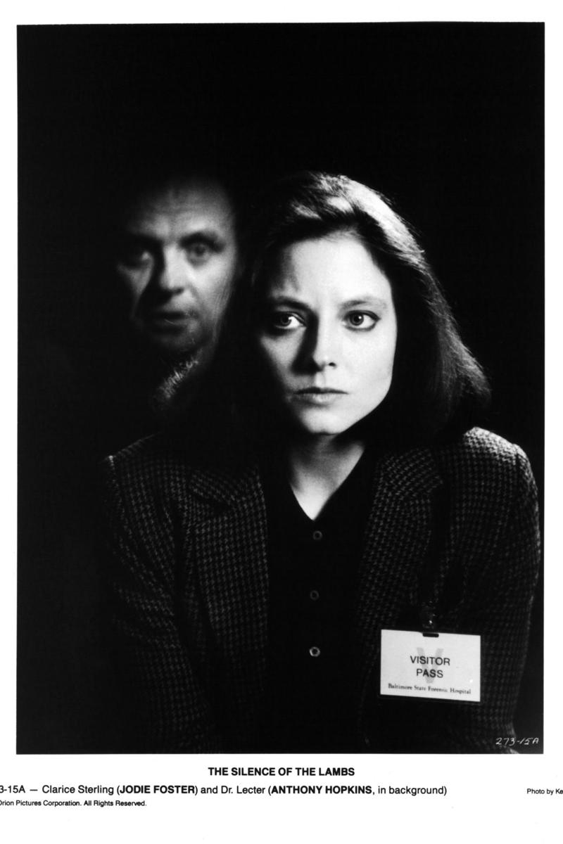 Clarice Starling and Hannibal Lecter Tony Manero, Rick Deckard, Mia Wallace, Axel Foley, Scarlett O'Hara, Norman Bates, John McLane, Eliot Ness, Leia Organa, Maverick, Frodo Bolson, William Wallace, Danny Zuko and Sandy Olsson, Jack Torrance, Clarice Starling and Hannibal Lecter, Kevin Macallister, The Dude (Jeff Lebowski), John Wick, Vito Corleone, Marty McFly and Emmet Doc Brown, Will Hunting, Neo, Trinity and Morpheus, Travis Bickle, Tyler Durden, Rachel Marron and Frank Farmer, Benjamin Button, Katniss Everdeen, Pennywise, Rick Blaine, Frank Drebin, Keyser Soze (spoiler alert!), Madmartigan, Jason Bourne, Tony Montana, Dominic Toreto, Jack Burton, Father Karras and Regan MacNeil, Anton Chigurh, Jessica Rabbit, Ellen Ripley, Margo Channing, Jack Sparrow, Inigo Montoya, Rocky Balboa, Bruce Wayne