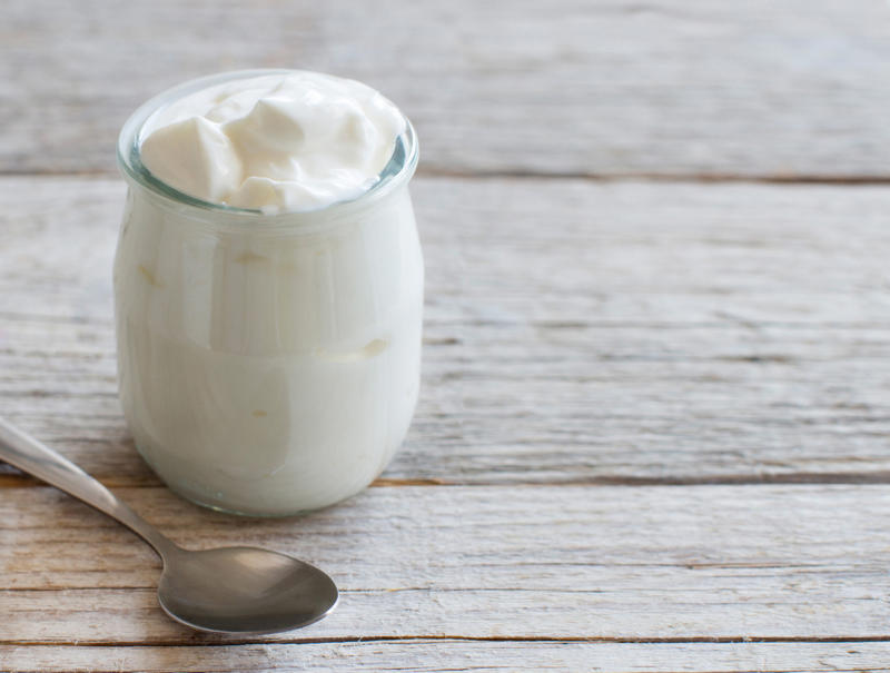 Yogurt High-fiber foods: legumes, High-fiber foods: fruits and vegetables, Probiotic foods: yogurt, Probiotic foods: miso, What about pickles?, Prebiotic foods, Prebiotic foods: asparagus, Synbiotic foods: yogurt and berries, Synbiotic foods: stir fry, Anti-inflammatory foods: walnuts, Polyphenols, Polyphenols: olive oil, Variation, What to avoid: refined sugars, What to avoid: processed foods