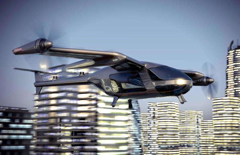 A glimpse into the future of passenger flight, Pilotless air taxis, Automated airports, Hybrid and all-electric planes, Luxury airships, Supersonic jets, Windowless cabins and more, The blended wing aircraft