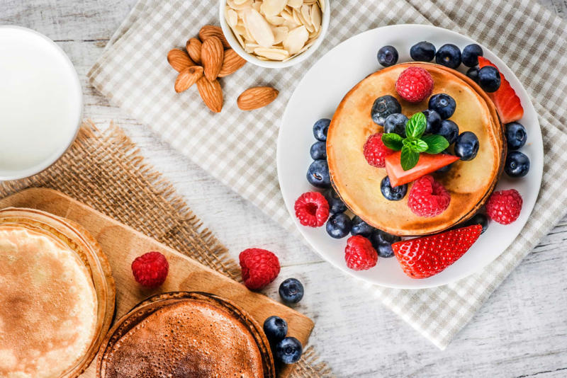 Fruit vs fruit juice, Pasta sauce, Pancakes topping, Cooking spray, Canned tuna, Sandwiches, Sausages, Dilute your fruit juice with water, Corn on the cob, Reduce your portions, Salad dressing, Applesauce