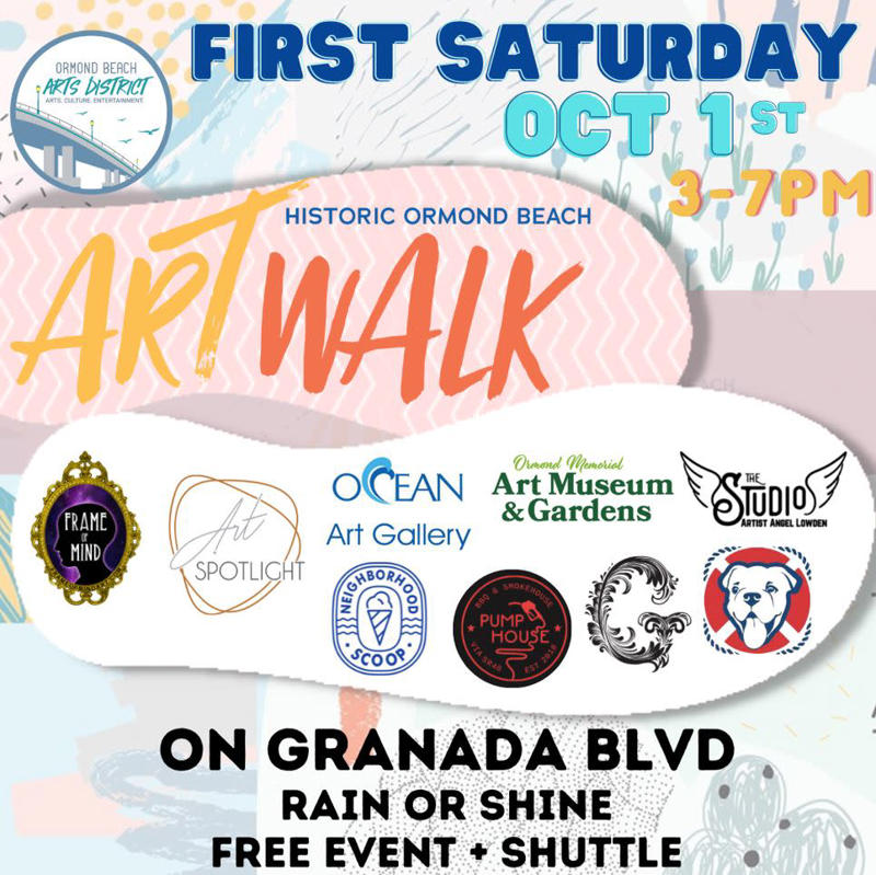 Experience Art & Artisan Stroll on New Smyrna Beach's Canal Street, It’s car cruising’ time at One Daytona, More art in Ormond Beach, In Flagler, a First Friday celebration