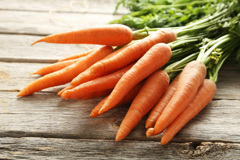 Carrot Grapefruit, Strawberry, Boysenberry, Cauliflower, Brussels sprouts, Broccoli, Collard greens