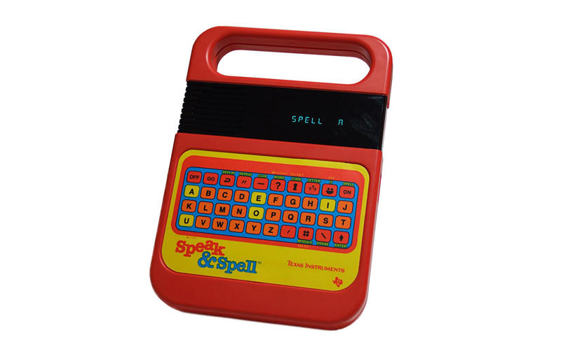 1980s: Speak & Spell Most popular consumer goods from the 2000s to the 1940s, 2000s: Apple iPod, 2000s: Nokia 1100, 2000s: Sony PlayStation2, 2000s: Toyota Camry, 2000s: Garmin Nuvi 350, 2000s: The Da Vinci Code by Dan Brown, 2000s: Amazon Kindle, 1990s: Nokia 3210, 1990s: Motorola Bravo, 1990s: Tamagotchi, 1990s: Ford Taurus, 1990s: The Alchemist by Paulo Coelho, 1990s: Sony PlayStation, 1990s: Nintendo Game Boy, 1980s: Sony Walkman WM-2, 1980s: Ford Escort, 1980s: Rubik's Cube, 1980s: Cabbage Patch Kids, 1980s: Commodore 64, 1980s: Nintendo Entertainment System, 1980s: Speak & Spell, 1970s: Polaroid OneStep Land Camera, 1970s: Oldsmobile Cutlass, 1970s: Texas Instruments TI-30, 1970s: Hot Wheels, 1970s: Atari 2600, 1970s: TI-500, 1970s: Little Professor, 1960s: Sony Trinitron, 1960s: Chevrolet Impala, 1960s: Western Electric 500, 1960s: Valley of the Dolls by Jacqueline Susann, 1960s: Kodak Instamatic 104, 1960s: Barbie, 1960s: Sunbeam Mixmaster, 1950s: Chevrolet Bel Air, 1950s: RCA Victor TV, 1950s: From Here to Eternity by James Jones, 1950s: Matchbox, 1950s: Silly Putty, 1950s: Sony TR-610, 1950s: Bic Cristal, 1940s: Hoover Model 27, 1940s: Forever Amber by Kathleen Winsor, 1940s: Sunbeam Coffeemaster, 1940s: Chevrolet Fleetline Aerosedan, 1940s: Slinky