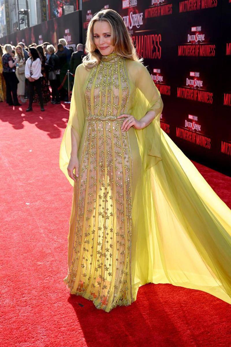 April 2004: Mean Girls World Premiere, June 2004: The Notebook World Premiere, May 2004: Young Hollywood Awards, December 2005: The Family Stone New York City Screening, October 2005: Hollywood Film Festival Awards, August 2005: Red Eye Los Angeles Premiere, July 2005: Wedding Crashers New York City Premiere, June 2005: MTV Movie Awards, January 2007: Giorgio Armani Show, January 2007: Screen Actors Guild Awards, September 2007: Married Life Premiere, April 2009: ShoWest Awards, August 2009: The Time Traveler’s Wife New York City Premiere, December 2009: Sherlock Holmes World Premiere, January 2010: Sherlock Holmes German Premiere, March 2010: 82nd Academy Awards, March 2010: Morning Glory New York Premiere, January 2011: Morning Glory German Premiere, May 2011: Cannes Film Festival Photocall, May 2011: Cannes Film Festival, May 2011: Midnight in Paris Screening, February 2012: Journey 2: The Mysterious Island Los Angeles Premiere, February 2012: The Vow Hollywood Premiere, August 2013: About Time World Premiere, May 2014: Met Gala, October 2014: Canada's Walk of Fame Awards, July 2015: Southpaw Canadian Premiere, July 2015: ESPY Awards, July 2015: Southpaw New York Premiere, January 2016: Golden Globe Awards, January 2016: Screen Actors Guild Awards, February 2016: Annual Directors Guild Of America Awards, February 2016: Film Independent Spirit Awards, May 2016: Met Gala, April 2018: Disobedience Premiere, May 2022: Doctor Strange In The Multiverse Of Madness World Premiere, April 2023: Are You There God? It’s Me, Margaret Los Angeles Premiere