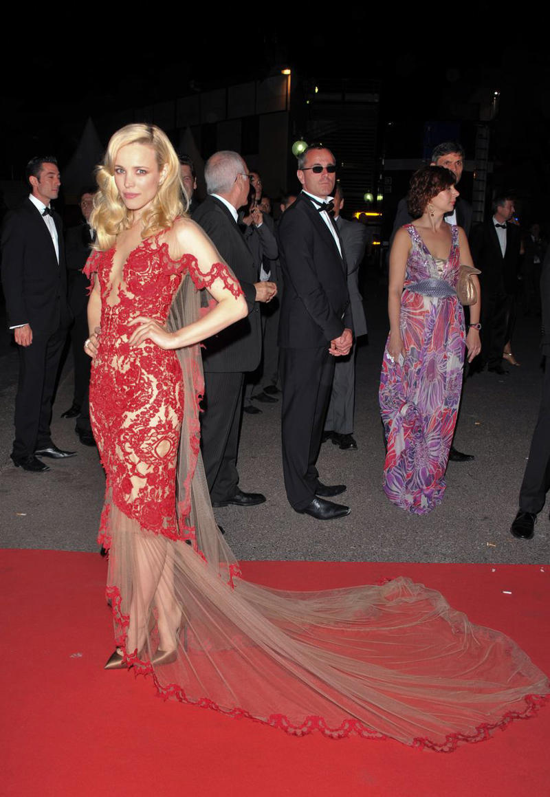 April 2004: Mean Girls World Premiere, June 2004: The Notebook World Premiere, May 2004: Young Hollywood Awards, December 2005: The Family Stone New York City Screening, October 2005: Hollywood Film Festival Awards, August 2005: Red Eye Los Angeles Premiere, July 2005: Wedding Crashers New York City Premiere, June 2005: MTV Movie Awards, January 2007: Giorgio Armani Show, January 2007: Screen Actors Guild Awards, September 2007: Married Life Premiere, April 2009: ShoWest Awards, August 2009: The Time Traveler’s Wife New York City Premiere, December 2009: Sherlock Holmes World Premiere, January 2010: Sherlock Holmes German Premiere, March 2010: 82nd Academy Awards, March 2010: Morning Glory New York Premiere, January 2011: Morning Glory German Premiere, May 2011: Cannes Film Festival Photocall, May 2011: Cannes Film Festival, May 2011: Midnight in Paris Screening, February 2012: Journey 2: The Mysterious Island Los Angeles Premiere, February 2012: The Vow Hollywood Premiere, August 2013: About Time World Premiere, May 2014: Met Gala, October 2014: Canada's Walk of Fame Awards, July 2015: Southpaw Canadian Premiere, July 2015: ESPY Awards, July 2015: Southpaw New York Premiere, January 2016: Golden Globe Awards, January 2016: Screen Actors Guild Awards, February 2016: Annual Directors Guild Of America Awards, February 2016: Film Independent Spirit Awards, May 2016: Met Gala, April 2018: Disobedience Premiere, May 2022: Doctor Strange In The Multiverse Of Madness World Premiere, April 2023: Are You There God? It’s Me, Margaret Los Angeles Premiere