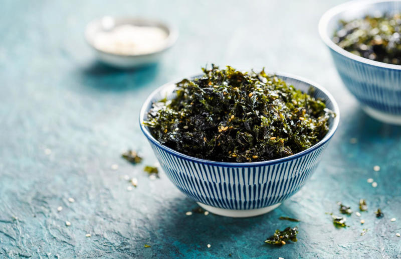 Go with your gut, Black olives, Broccoli, Chia seeds, Herbal teas, Jerusalem artichokes, Kombucha, Mushrooms, Raw nuts, Sauerkraut, Sourdough, Watercress, Water kefir, Wholegrain pasta