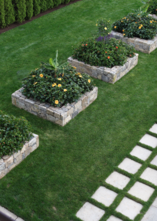1) Make Them Waist Height, 3) Carve a Path, 4) Add Grid Wiring, 5) Use Brick, 10) Build in Steps, 11) Spring for Stone, 13) Choose Colorful Planters, 16) Make Your Own Meadow, 19) Opt for a Bucket, 20) Try Square Foot Gardening, 21) Surround a Shed, 22) Mix the Materials, 23) Work the Angles, 25) Tier the Planters, 26) Incorporate Scenic Pathways, 27) Mix and Match Your Vessels, 28) Think Outside the Box, 29) Automate Your Chores, 30) Add a Bit of Quirk