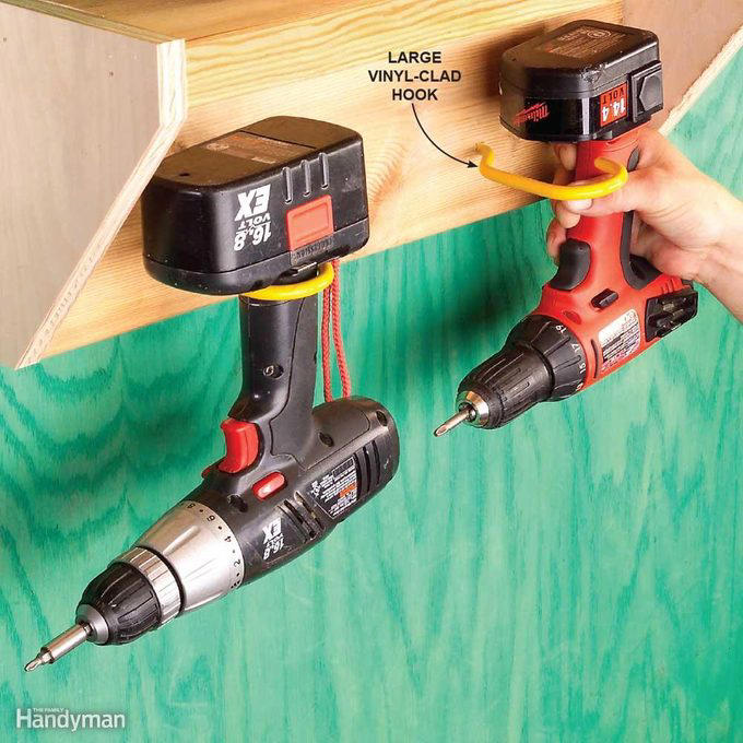 Quick Woodworking File, Check Out These Hand Tool Hacks and Modifications for Woodworking:, Custom Pads for a Mechanic’s Vise, More Planing, Less Exercise, Always Know Where to Find Your Paint Can Opener, Use a Sneaker to Clean Sandpaper, How to Magnetize a Screwdriver, Hands-Free Light Hack, Brush with a Drill, Kitty Litter Pouch for Tool Protection, Two Sizes of Brad Nails in One Gun, Caulk Gun Clamp, Hammer Cushion, Check if Your Square is Square, How to Fix a Square, Lighted Screwdriver Hack, Compressor Creeper, Saddles for Sawhorses, Bobby Pin Nail Holder, Hooks for Drill Storage, Vise-Grips to Pull Nails, Circle Gets the Square, Customized Chuck Key, Flush-Cutting Hacksaw, Last-Ditch Nail Pulling, Long-Reach Screwdriver, Longer-Lasting Utility Blade, Mini Drywall Saw, No-Dent Nail Finishing, PVC Sanding Files, Make Your Own Awl, Wrench for Rounded Bolts, Hang Your Roofing Tools, Clamp With a Tie-Down Strap, Mix Concrete with a Rake, Make Mini Roller Covers, Use a Level to Extend Your Table Saw Fence, Use a Drill to Dig Through Hard Soil, Make a Blade for Cutting Foam, Lift Doors With a Flat Pry Bar, Hammer Measuring Stick, PVC Hammer Holder, Quick-Draw Hammer Storage, More Leverage for Pulling Nails, Free Finger Saver, Hammer Lumber Splitter, Homemade Hammer Mallet, Hammer Extension, Maximize Your Hammer Power, Get Rid of Caked-On Drywall, Safer Trim Nailing, Help with Paint-Clogged Screw Heads, PVC Blade Storage, Quick and Easy Pilot Holes, Instant Magnetic Screw Holder, Give Yourself a Little Give, A Simple Drill Depth Stop, Super-Long Bit Extender, Make a Squeegee From a Rake, Gentle-Grip Pliers, Use a Rubber Band to Grip Stripped Screws, Rubber Band Bolt Holder, Long Reach Shears, Handy Rake Handle, Drill Bit Girdle, Pallet Dolly