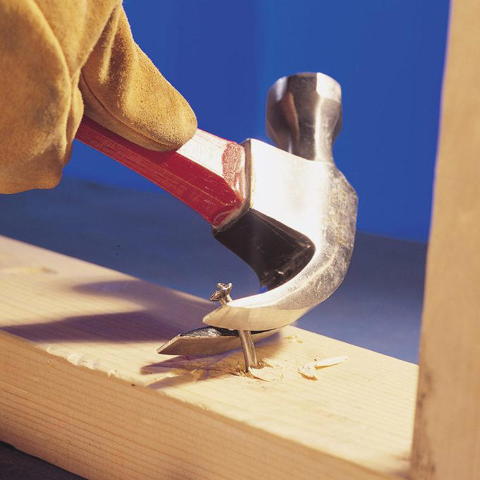 Quick Woodworking File, Check Out These Hand Tool Hacks and Modifications for Woodworking:, Custom Pads for a Mechanic’s Vise, More Planing, Less Exercise, Always Know Where to Find Your Paint Can Opener, Use a Sneaker to Clean Sandpaper, How to Magnetize a Screwdriver, Hands-Free Light Hack, Brush with a Drill, Kitty Litter Pouch for Tool Protection, Two Sizes of Brad Nails in One Gun, Caulk Gun Clamp, Hammer Cushion, Check if Your Square is Square, How to Fix a Square, Lighted Screwdriver Hack, Compressor Creeper, Saddles for Sawhorses, Bobby Pin Nail Holder, Hooks for Drill Storage, Vise-Grips to Pull Nails, Circle Gets the Square, Customized Chuck Key, Flush-Cutting Hacksaw, Last-Ditch Nail Pulling, Long-Reach Screwdriver, Longer-Lasting Utility Blade, Mini Drywall Saw, No-Dent Nail Finishing, PVC Sanding Files, Make Your Own Awl, Wrench for Rounded Bolts, Hang Your Roofing Tools, Clamp With a Tie-Down Strap, Mix Concrete with a Rake, Make Mini Roller Covers, Use a Level to Extend Your Table Saw Fence, Use a Drill to Dig Through Hard Soil, Make a Blade for Cutting Foam, Lift Doors With a Flat Pry Bar, Hammer Measuring Stick, PVC Hammer Holder, Quick-Draw Hammer Storage, More Leverage for Pulling Nails, Free Finger Saver, Hammer Lumber Splitter, Homemade Hammer Mallet, Hammer Extension, Maximize Your Hammer Power, Get Rid of Caked-On Drywall, Safer Trim Nailing, Help with Paint-Clogged Screw Heads, PVC Blade Storage, Quick and Easy Pilot Holes, Instant Magnetic Screw Holder, Give Yourself a Little Give, A Simple Drill Depth Stop, Super-Long Bit Extender, Make a Squeegee From a Rake, Gentle-Grip Pliers, Use a Rubber Band to Grip Stripped Screws, Rubber Band Bolt Holder, Long Reach Shears, Handy Rake Handle, Drill Bit Girdle, Pallet Dolly