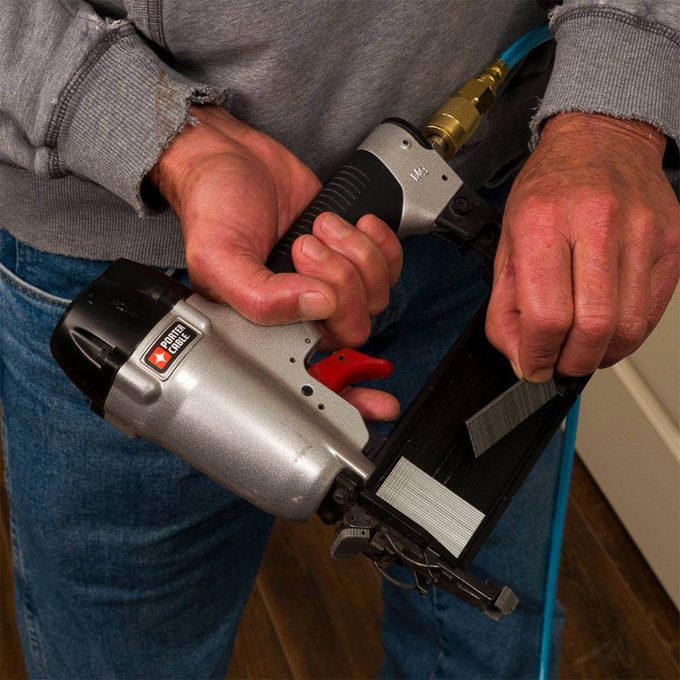 Quick Woodworking File, Check Out These Hand Tool Hacks and Modifications for Woodworking:, Custom Pads for a Mechanic’s Vise, More Planing, Less Exercise, Always Know Where to Find Your Paint Can Opener, Use a Sneaker to Clean Sandpaper, How to Magnetize a Screwdriver, Hands-Free Light Hack, Brush with a Drill, Kitty Litter Pouch for Tool Protection, Two Sizes of Brad Nails in One Gun, Caulk Gun Clamp, Hammer Cushion, Check if Your Square is Square, How to Fix a Square, Lighted Screwdriver Hack, Compressor Creeper, Saddles for Sawhorses, Bobby Pin Nail Holder, Hooks for Drill Storage, Vise-Grips to Pull Nails, Circle Gets the Square, Customized Chuck Key, Flush-Cutting Hacksaw, Last-Ditch Nail Pulling, Long-Reach Screwdriver, Longer-Lasting Utility Blade, Mini Drywall Saw, No-Dent Nail Finishing, PVC Sanding Files, Make Your Own Awl, Wrench for Rounded Bolts, Hang Your Roofing Tools, Clamp With a Tie-Down Strap, Mix Concrete with a Rake, Make Mini Roller Covers, Use a Level to Extend Your Table Saw Fence, Use a Drill to Dig Through Hard Soil, Make a Blade for Cutting Foam, Lift Doors With a Flat Pry Bar, Hammer Measuring Stick, PVC Hammer Holder, Quick-Draw Hammer Storage, More Leverage for Pulling Nails, Free Finger Saver, Hammer Lumber Splitter, Homemade Hammer Mallet, Hammer Extension, Maximize Your Hammer Power, Get Rid of Caked-On Drywall, Safer Trim Nailing, Help with Paint-Clogged Screw Heads, PVC Blade Storage, Quick and Easy Pilot Holes, Instant Magnetic Screw Holder, Give Yourself a Little Give, A Simple Drill Depth Stop, Super-Long Bit Extender, Make a Squeegee From a Rake, Gentle-Grip Pliers, Use a Rubber Band to Grip Stripped Screws, Rubber Band Bolt Holder, Long Reach Shears, Handy Rake Handle, Drill Bit Girdle, Pallet Dolly