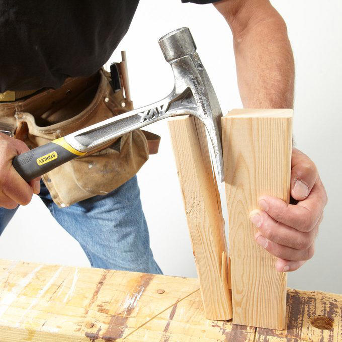 Quick Woodworking File, Check Out These Hand Tool Hacks and Modifications for Woodworking:, Custom Pads for a Mechanic’s Vise, More Planing, Less Exercise, Always Know Where to Find Your Paint Can Opener, Use a Sneaker to Clean Sandpaper, How to Magnetize a Screwdriver, Hands-Free Light Hack, Brush with a Drill, Kitty Litter Pouch for Tool Protection, Two Sizes of Brad Nails in One Gun, Caulk Gun Clamp, Hammer Cushion, Check if Your Square is Square, How to Fix a Square, Lighted Screwdriver Hack, Compressor Creeper, Saddles for Sawhorses, Bobby Pin Nail Holder, Hooks for Drill Storage, Vise-Grips to Pull Nails, Circle Gets the Square, Customized Chuck Key, Flush-Cutting Hacksaw, Last-Ditch Nail Pulling, Long-Reach Screwdriver, Longer-Lasting Utility Blade, Mini Drywall Saw, No-Dent Nail Finishing, PVC Sanding Files, Make Your Own Awl, Wrench for Rounded Bolts, Hang Your Roofing Tools, Clamp With a Tie-Down Strap, Mix Concrete with a Rake, Make Mini Roller Covers, Use a Level to Extend Your Table Saw Fence, Use a Drill to Dig Through Hard Soil, Make a Blade for Cutting Foam, Lift Doors With a Flat Pry Bar, Hammer Measuring Stick, PVC Hammer Holder, Quick-Draw Hammer Storage, More Leverage for Pulling Nails, Free Finger Saver, Hammer Lumber Splitter, Homemade Hammer Mallet, Hammer Extension, Maximize Your Hammer Power, Get Rid of Caked-On Drywall, Safer Trim Nailing, Help with Paint-Clogged Screw Heads, PVC Blade Storage, Quick and Easy Pilot Holes, Instant Magnetic Screw Holder, Give Yourself a Little Give, A Simple Drill Depth Stop, Super-Long Bit Extender, Make a Squeegee From a Rake, Gentle-Grip Pliers, Use a Rubber Band to Grip Stripped Screws, Rubber Band Bolt Holder, Long Reach Shears, Handy Rake Handle, Drill Bit Girdle, Pallet Dolly