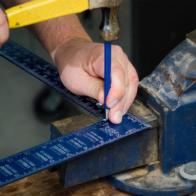 Quick Woodworking File, Check Out These Hand Tool Hacks and Modifications for Woodworking:, Custom Pads for a Mechanic’s Vise, More Planing, Less Exercise, Always Know Where to Find Your Paint Can Opener, Use a Sneaker to Clean Sandpaper, How to Magnetize a Screwdriver, Hands-Free Light Hack, Brush with a Drill, Kitty Litter Pouch for Tool Protection, Two Sizes of Brad Nails in One Gun, Caulk Gun Clamp, Hammer Cushion, Check if Your Square is Square, How to Fix a Square, Lighted Screwdriver Hack, Compressor Creeper, Saddles for Sawhorses, Bobby Pin Nail Holder, Hooks for Drill Storage, Vise-Grips to Pull Nails, Circle Gets the Square, Customized Chuck Key, Flush-Cutting Hacksaw, Last-Ditch Nail Pulling, Long-Reach Screwdriver, Longer-Lasting Utility Blade, Mini Drywall Saw, No-Dent Nail Finishing, PVC Sanding Files, Make Your Own Awl, Wrench for Rounded Bolts, Hang Your Roofing Tools, Clamp With a Tie-Down Strap, Mix Concrete with a Rake, Make Mini Roller Covers, Use a Level to Extend Your Table Saw Fence, Use a Drill to Dig Through Hard Soil, Make a Blade for Cutting Foam, Lift Doors With a Flat Pry Bar, Hammer Measuring Stick, PVC Hammer Holder, Quick-Draw Hammer Storage, More Leverage for Pulling Nails, Free Finger Saver, Hammer Lumber Splitter, Homemade Hammer Mallet, Hammer Extension, Maximize Your Hammer Power, Get Rid of Caked-On Drywall, Safer Trim Nailing, Help with Paint-Clogged Screw Heads, PVC Blade Storage, Quick and Easy Pilot Holes, Instant Magnetic Screw Holder, Give Yourself a Little Give, A Simple Drill Depth Stop, Super-Long Bit Extender, Make a Squeegee From a Rake, Gentle-Grip Pliers, Use a Rubber Band to Grip Stripped Screws, Rubber Band Bolt Holder, Long Reach Shears, Handy Rake Handle, Drill Bit Girdle, Pallet Dolly