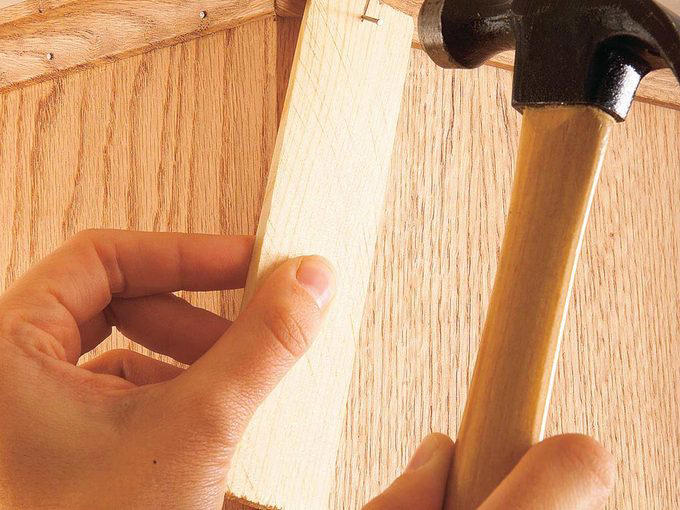Quick Woodworking File, Check Out These Hand Tool Hacks and Modifications for Woodworking:, Custom Pads for a Mechanic’s Vise, More Planing, Less Exercise, Always Know Where to Find Your Paint Can Opener, Use a Sneaker to Clean Sandpaper, How to Magnetize a Screwdriver, Hands-Free Light Hack, Brush with a Drill, Kitty Litter Pouch for Tool Protection, Two Sizes of Brad Nails in One Gun, Caulk Gun Clamp, Hammer Cushion, Check if Your Square is Square, How to Fix a Square, Lighted Screwdriver Hack, Compressor Creeper, Saddles for Sawhorses, Bobby Pin Nail Holder, Hooks for Drill Storage, Vise-Grips to Pull Nails, Circle Gets the Square, Customized Chuck Key, Flush-Cutting Hacksaw, Last-Ditch Nail Pulling, Long-Reach Screwdriver, Longer-Lasting Utility Blade, Mini Drywall Saw, No-Dent Nail Finishing, PVC Sanding Files, Make Your Own Awl, Wrench for Rounded Bolts, Hang Your Roofing Tools, Clamp With a Tie-Down Strap, Mix Concrete with a Rake, Make Mini Roller Covers, Use a Level to Extend Your Table Saw Fence, Use a Drill to Dig Through Hard Soil, Make a Blade for Cutting Foam, Lift Doors With a Flat Pry Bar, Hammer Measuring Stick, PVC Hammer Holder, Quick-Draw Hammer Storage, More Leverage for Pulling Nails, Free Finger Saver, Hammer Lumber Splitter, Homemade Hammer Mallet, Hammer Extension, Maximize Your Hammer Power, Get Rid of Caked-On Drywall, Safer Trim Nailing, Help with Paint-Clogged Screw Heads, PVC Blade Storage, Quick and Easy Pilot Holes, Instant Magnetic Screw Holder, Give Yourself a Little Give, A Simple Drill Depth Stop, Super-Long Bit Extender, Make a Squeegee From a Rake, Gentle-Grip Pliers, Use a Rubber Band to Grip Stripped Screws, Rubber Band Bolt Holder, Long Reach Shears, Handy Rake Handle, Drill Bit Girdle, Pallet Dolly