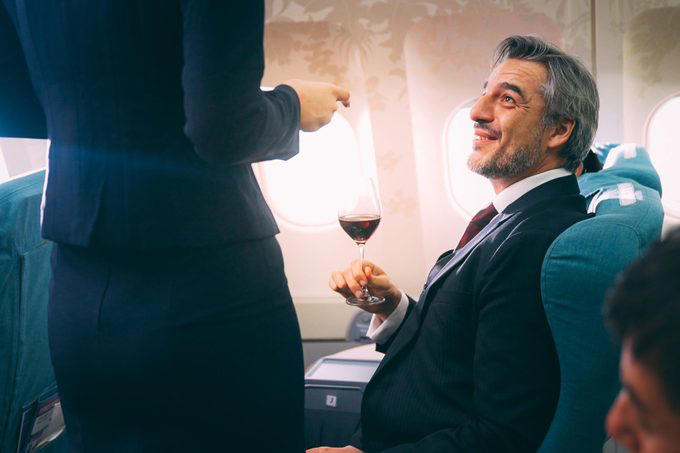 The dos and don’ts of flying, Enforcing the rules for other passengers, Organizing the overhead bins, Tugging their sleeve to get their attention, Asking them to fill your reusable water bottle, Serving yourself from the drink cart, Handing them a dirty diaper to throw away, Stowing your carry-on too carefully, Calling them over to chat, Flirting with them, Not letting them know you’re terrified of flying, Throwing away other people’s trash, Calling them by a term of endearment, Thanking the pilot at the end of the flight, More midflight missteps