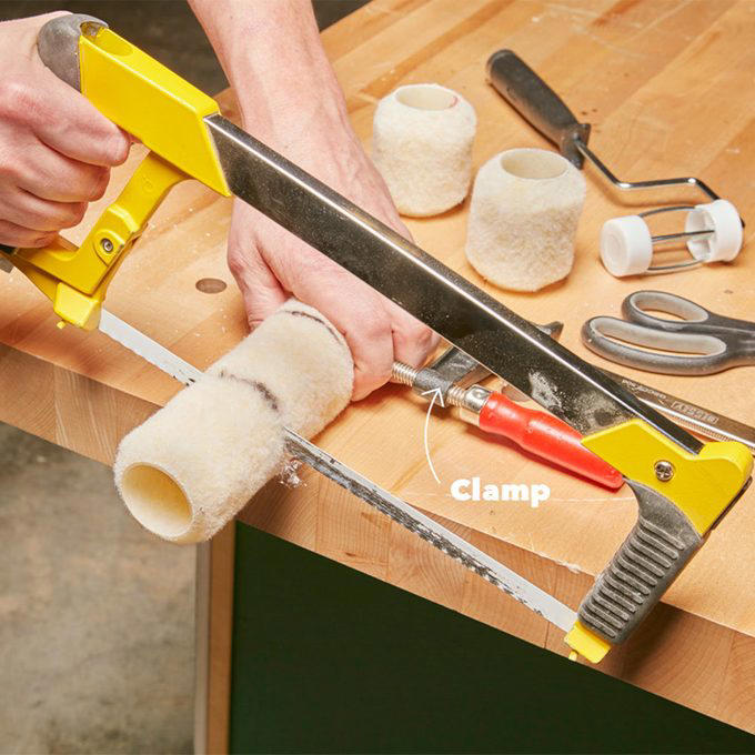 Quick Woodworking File, Check Out These Hand Tool Hacks and Modifications for Woodworking:, Custom Pads for a Mechanic’s Vise, More Planing, Less Exercise, Always Know Where to Find Your Paint Can Opener, Use a Sneaker to Clean Sandpaper, How to Magnetize a Screwdriver, Hands-Free Light Hack, Brush with a Drill, Kitty Litter Pouch for Tool Protection, Two Sizes of Brad Nails in One Gun, Caulk Gun Clamp, Hammer Cushion, Check if Your Square is Square, How to Fix a Square, Lighted Screwdriver Hack, Compressor Creeper, Saddles for Sawhorses, Bobby Pin Nail Holder, Hooks for Drill Storage, Vise-Grips to Pull Nails, Circle Gets the Square, Customized Chuck Key, Flush-Cutting Hacksaw, Last-Ditch Nail Pulling, Long-Reach Screwdriver, Longer-Lasting Utility Blade, Mini Drywall Saw, No-Dent Nail Finishing, PVC Sanding Files, Make Your Own Awl, Wrench for Rounded Bolts, Hang Your Roofing Tools, Clamp With a Tie-Down Strap, Mix Concrete with a Rake, Make Mini Roller Covers, Use a Level to Extend Your Table Saw Fence, Use a Drill to Dig Through Hard Soil, Make a Blade for Cutting Foam, Lift Doors With a Flat Pry Bar, Hammer Measuring Stick, PVC Hammer Holder, Quick-Draw Hammer Storage, More Leverage for Pulling Nails, Free Finger Saver, Hammer Lumber Splitter, Homemade Hammer Mallet, Hammer Extension, Maximize Your Hammer Power, Get Rid of Caked-On Drywall, Safer Trim Nailing, Help with Paint-Clogged Screw Heads, PVC Blade Storage, Quick and Easy Pilot Holes, Instant Magnetic Screw Holder, Give Yourself a Little Give, A Simple Drill Depth Stop, Super-Long Bit Extender, Make a Squeegee From a Rake, Gentle-Grip Pliers, Use a Rubber Band to Grip Stripped Screws, Rubber Band Bolt Holder, Long Reach Shears, Handy Rake Handle, Drill Bit Girdle, Pallet Dolly
