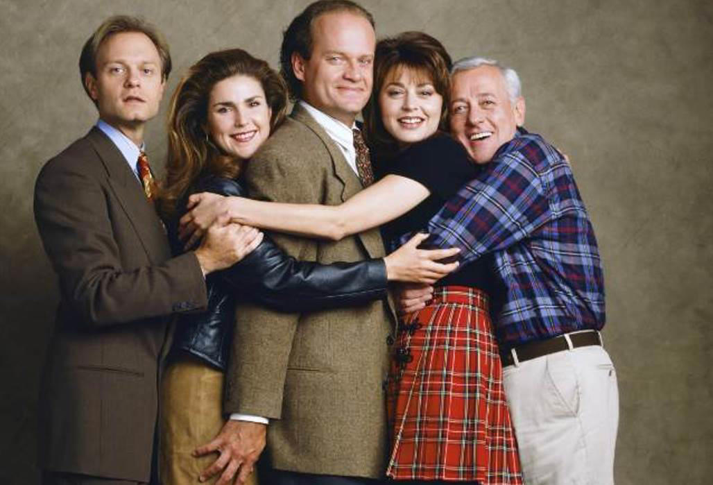 33. Frasier 99. Love and Death (2023), 98. The Last of Us (2023), 97. The Rehearsal (2022), 96. Oz (1997), 95. What We Do in the Shadows (2019), 94. Your Honor (2020), 93. Russian Doll (2019), 92. The Nanny (1993), 91. I May Destroy You, 90. Schitt's Creek, 89. The Night Of, 88. The Thick of It, 87. Band of Brothers, 86. The Bear, 85. Rake, 84. Barry, 83. Euphoria, 82. Spaced, 81. The Boys, 80. Parks and Recreation, 79. Broad City, 78. We Own This City, 77. The Underground Railroad, 76. Black Bird, 75. Columbo, 74. American Crime Story: The People v. O. J. Simpson, 73. The Mechanism, 72. Wild Wild Country, 71. Black Mirror, 70. Dopesick, 69. When They See Us, 68. Fringe, 67. The Jinx: The Life and Deaths of Robert Durst, 66. Ted Lasso, 65. House of Cards, 64. Scrubs, 63. Friday Night Lights, 62. Downton Abbey, 61. The Leftovers, 60. Boardwalk Empire, 59. The IT Crowd, 58. Orange is the New Black, 57. Luther, 56. Deadwood, 54. Midnight Mass, 53. Adolescence (2025), 52. Veep, 51. Battlestar Galactica, 50. Shameless, 49. Borgen, 48. The X Files, 47. I Love Lucy, 46. The Crown, 45. The Office (US), 44. South Park, 43. House, 42. Community, 41. Gomorrah, 40. Coupling, 39. BoJack Horseman, 38. Dexter, 37. Rick and Morty, 36. The Americans, 35. Sherlock, 34. Family Guy, 33. Frasier, 32. Homeland, 31. Star Trek, 30. Severance, 29. Watchmen, 28. It's Always Sunny in Philadelphia, 27. Fawlty Towers, 26. Arrested Development, 25. Succession, 24. Peaky Blinders, 23. Atlanta, 22. Lost, 21. Cheers, 20. Monty Python's Flying Circus, 19. The West Wing, 18. Twin Peaks, 17. M*A*S*H, 16. Friends, 15. Chernobyl, 14. Curb Your Enthusiasm, 13. Fleabag, 12. The Shield, 11. Doctor Who, 10. Fargo, 09. Game of Thrones, 08. Six Feet Under, 07. Mad Men, 06. The Simpsons, 05. Better Call Saul, 04. Seinfeld, 03. The Sopranos, 02. Breaking Bad, 01. The Wire