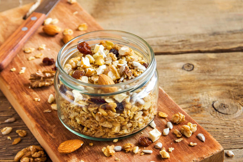 Granola Crackers, Protein bars, Breakfast bars, Truffles