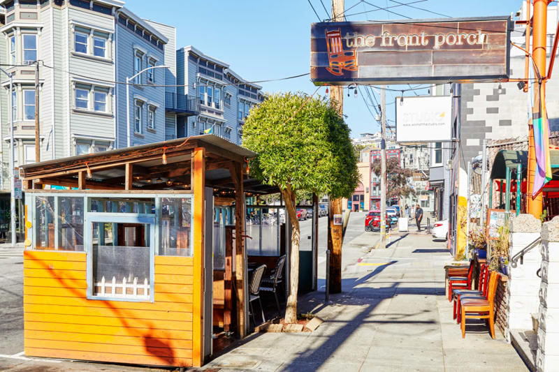THE SPOTS, El Mil Amores, Foreign Cinema, Hong Kong Lounge, Piccino Presidio, Reem's Mission, Kitchen Story, Early To Rise, Tartine Manufactory, Smoke Soul Kitchen, Outerlands, Piglet & Co, Tastebuds, Mayaflor, Causwells, The Front Porch