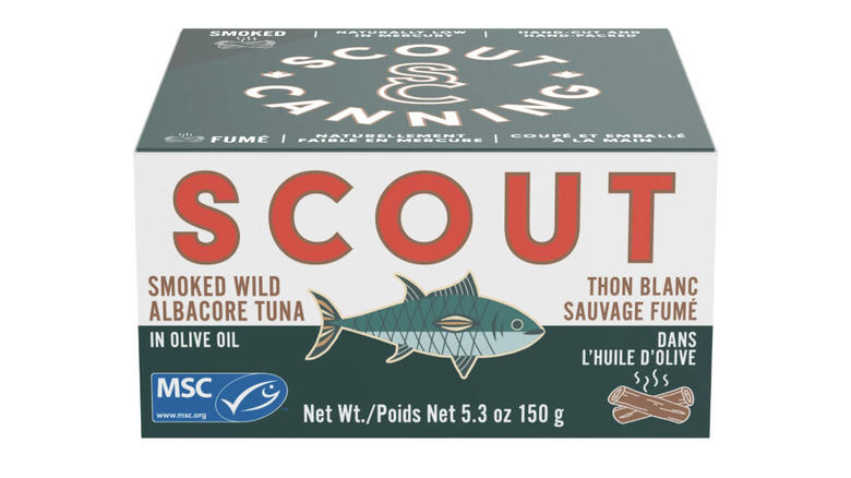 Scout canned tuna Skip: Wild Planet albacore in extra virgin olive oil, Skip: Cento solid white albacore with extra virgin olive oil, Buy: Scout smoked wild albacore tuna in olive oil, Skip: Bumble Bee solid white albacore in vegetable oil, Buy: Genova yellowfin tuna in water with sea salt, Skip: Trader Joe's solid white albacore tuna in extra virgin olive oil, Buy: American Tuna pole-caught wild albacore with salt