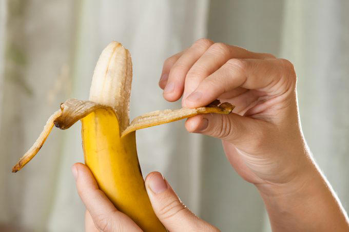 What to do with those extra bananas, Make a face mask, Eat a frozen “banana-sicle”, Polish silverware and leather shoes, Tenderize a roast, Brighten up houseplants, Deter aphids, Use as fertilizer or mulch, Assist with first aid, Ripen an avocado, Slough off dry skin, Remove warts, Attract butterflies and birds, Add to compost pile, Whiten teeth on the cheap, Get rid of splinters, Make banana “ice cream”, Create a dog treat, Restore dry hair, Ease heartburn, Prevent a scratched CD from skipping