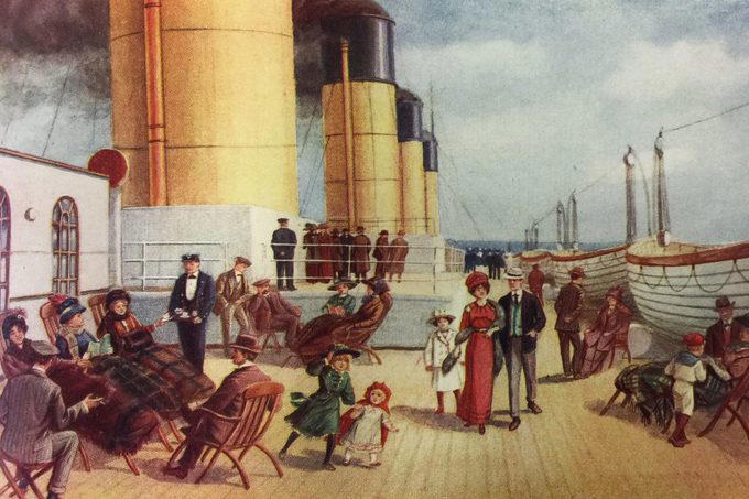 Was it even the Titanic?, Did a fire actually seal the ship’s fate?, Why was the captain speeding?, What caused the ship to break into two pieces?, Did a torpedo sink the Titanic?, Was there even an iceberg?, Why didn’t the crew have binoculars?, If there was a warning, why didn’t anyone take it seriously?, Did the Californian have something to do with it?, The “third” ship, Did J.P. Morgan plan the whole thing?, Was it a murder plot?, Why weren’t there enough lifeboats?