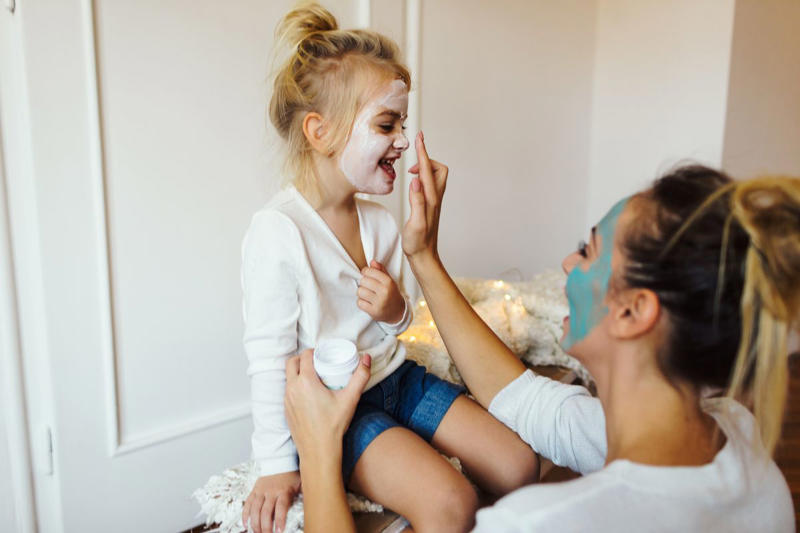 29) Or Skip the Nails and Do a Face Mask 1) Create a Scavenger Hunt, 4) Play Lawn Games, 7) Test a New Board Game, 25) Pillow Fight!, 28) Or Play Spin the Bottle — of Nail Polish, 29) Or Skip the Nails and Do a Face Mask, 30) Play 'Murder in the Dark', 33) Play 'Celebrity', 36) Dance Contest!, 37) Go Watch the Sunrise, 38) Pancake Brunch