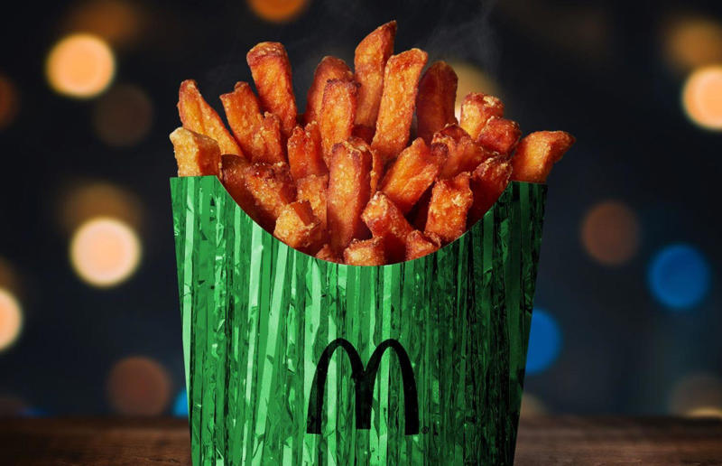 46. McKroket, Netherlands, 45. Curly Fries, Malaysia, 44. Chilli Double Cheeseburger, South Africa and UK, 43. Cadbury Cherry Ripe McFlurry, Australia, 42. Hawaiian McSpicy, Australia, 41. Poutine, Canada, 40. Kiwiburger, New Zealand, 39. Soup, Portugal, 38. Shaka Shaka Chicken, Japan, 37. Local Deluxe Breakfast Platter, Hawaii, 36. Bacon Roll, UK, 35. McPinto Deluxe, Costa Rica, 34. McPatongko, Thailand, 33. Matcha Red Bean Layer Cake, Hong Kong, 32. Pistachio McFlurry, Italy, 31. Dosa Masala Burger, India, 30. Cheddar McMelt, Brazil, 29. Egg BLT McMuffin, Canada, 28. McVegan, Finland and Sweden, 27. Nasi Lemak, Malaysia, 26. Pizza McPuff, India, 25. Bacon Potato Pie, Japan, 24. Mango McFlurry, Malaysia, 23. McPollo Italiano, Chile, 22. Bacon, Egg &amp; Cheese Biscuit, USA, 21. Maharaja Mac, India, 20. Chicken McArabia, Saudi Arabia, 19. Panzerotti, Italy, 18. Egg &amp; Jalapeño Cheddar McMuffin, Canada, 17. Sweet Potato Fries, Norway, 16. Kaprao Crispy Chicken, Thailand, 15. Cheesy Eggdesal, Philippines, 14. Sausage N' Egg Twisty Pasta, Hong Kong, 13. Grand Tasty Turbo Double Bacon Burger, Argentina, 12. Taro Pie, China, 11. Chicken McDo with McSpaghetti, Philippines, 10. McPorridge, Thailand and Malaysia, 9. Samurai Pork Burger, Thailand, 8. McPlant Nuggets, Germany, 7. Big Brekkie Burger, Australia, 6. Big Rösti Burger, Germany, 5. McSpicy Paneer, India, 4. Teriyaki McBurger, Japan, 3. Corn Pie, Thailand, 2. Chicken Big Mac, various locations