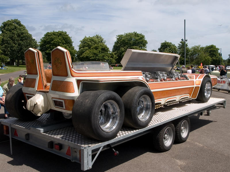 Barris’ 1975 SnakePit All Hail The King Of The Kustomizers, Barris' Ferrari 308 GTS, Barris' Ferrari 308 GTS (cont’d), T Buggy Prototype, T Buggy Prototype (cont’d), Bill Carr’s 1955 Chevrolet “Aztec”, Bill Carr’s 1955 Chevrolet “Aztec” (cont’d), Munster Koach, Munster Koach (cont’d), 1966 Batmobile, 1966 Batmobile (cont’d), Ala Kart, Ala Kart (cont’d), 1998 Mercury Cougar “Woodie” 2050, 1998 Mercury Cougar “Woodie” 2050 (cont’d), The Barrister, The Barrister (cont’d), Bob Nordskog's 1963 "Asteroid" Corvette, Bob Nordskog's 1963 "Asteroid" Corvette (cont’d), Barris’ 1975 SnakePit, Barris’ 1975 SnakePit (cont’d), 1958 Custom Corvette, 1958 Custom Corvette (cont’d), Jurassic Park Tour Vehicles, Jurassic Park Tour Vehicles (cont’d), The Emperor, The Emperor (cont’d), Voxmobile, Voxmobile (cont’d), Kargoyle, Kargoyle (cont’d)