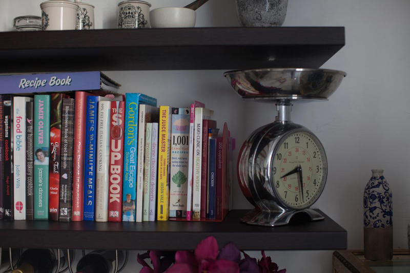 The Vases Your Flowers Came In, Kitchen Gadgets, Old Electronic Devices, Tote Bags, Instructions Manuals, Receipts, and Other Paper, Gift Wrapping Supplies, Cookbooks , Anything That’s Past Its Prime, Extra Linens, Grandma’s China (and Other Sentimental Items)