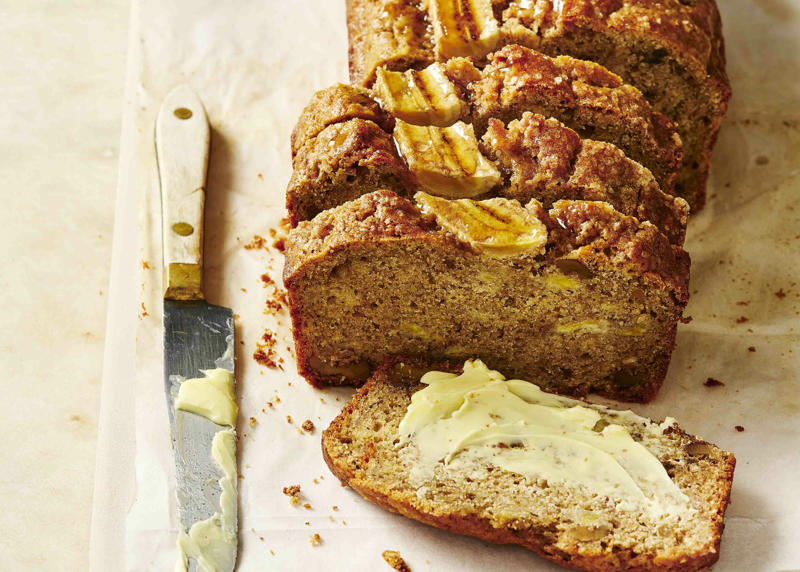          Triple-ginger loaf      ,          Lemon blueberry loaf cake with mascarpone icing      ,          Boiled pineapple fruit loaf      ,          Walnut, coffee and pear loaf      ,          Fruit and nut loaf      ,          Coffee and date loaf      ,          Date, carrot and honey loaf      ,          Pumpkin bread with lemon icing      ,          Brown butter loaf cake      ,          Gluten-free banana and date loaf      ,          Simple apple loaf cake      ,          Zucchini and walnut loaf      ,          Banana and raspberry loaf      ,          Banana date loaf      ,          Date and apricot loaf      ,          Flourless almond, plum and orange blossom loaf      ,          Banana caramel loaf      ,          Banana bread with passionfruit icing      ,          Coffee walnut loaf      ,          Passionfruit teacake      ,          Orange and fennel seed pound cake      ,          Raspberry and coconut loaf      ,          Tamarillo loaf cake      ,          Buttery almond and cranberry loaves      ,          Walnut sultana loaf      ,          Apple custard cake      ,          Madeira cake      ,          Coconut banana bread      ,          Blueberry yoghurt loaf      ,          Wholemeal date loaf      ,          Spiced pumpkin bread      ,          Lemon and currant loaf      ,          Spicy banana fruit loaf      ,          Cheese and bacon loaf      ,          Apple and apricot loaf      , Recipe tips &amp; tricks: lining a loaf pan, Choosing the right electric mixer, More beautiful cakes for morning tea