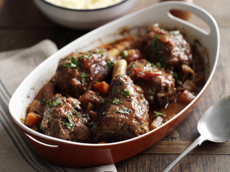 You'll need these…, Spiced lamb shanks with almonds and feta , Lamb shanks massaman , Slow cooker lamb shanks with tomato, chilli and fetta , Lamb shank osso buco , Moroccan lamb shanks with polenta & white beans , Braised lamb shanks with white bean purée , Lamb shanks with risoni and tomato , Maple syrup-glazed lamb shanks , Lamb shank, fennel and vegetable soup , Baked lamb shanks with orzo , Lamb shanks and eggplant stew , Lamb shanks with lentils and pancetta , Lamb shanks with vegetables , Red curry lamb shanks , Oven-braised lamb shanks , Lamb shanks bourguignon , David’s lamb shanks , Lamb shanks in five-spice, tamarind and ginger , Lamb shank and barley soup , Braised lamb shanks with mushroom risotto , Lamb shank & bean ragu , Lemon and ginger lamb shanks with broad beans , Lamb shanks and lentils , Braised lamb shanks with tzatziki and tomato salad , Lamb shank and spinach korma curry , Lamb shank recipe tips, What cooking method is best for lamb shanks?, What to pair with lamb shanks?