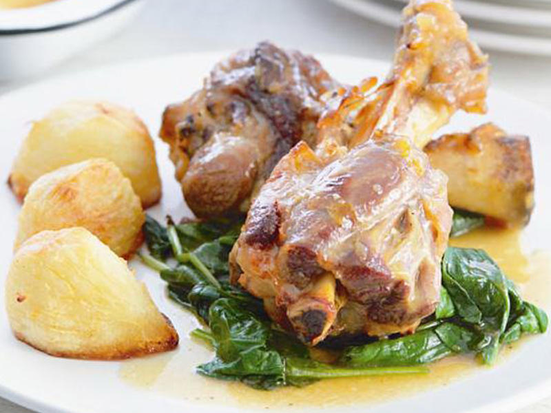 You'll need these…, Spiced lamb shanks with almonds and feta , Lamb shanks massaman , Slow cooker lamb shanks with tomato, chilli and fetta , Lamb shank osso buco , Moroccan lamb shanks with polenta & white beans , Braised lamb shanks with white bean purée , Lamb shanks with risoni and tomato , Maple syrup-glazed lamb shanks , Lamb shank, fennel and vegetable soup , Baked lamb shanks with orzo , Lamb shanks and eggplant stew , Lamb shanks with lentils and pancetta , Lamb shanks with vegetables , Red curry lamb shanks , Oven-braised lamb shanks , Lamb shanks bourguignon , David’s lamb shanks , Lamb shanks in five-spice, tamarind and ginger , Lamb shank and barley soup , Braised lamb shanks with mushroom risotto , Lamb shank & bean ragu , Lemon and ginger lamb shanks with broad beans , Lamb shanks and lentils , Braised lamb shanks with tzatziki and tomato salad , Lamb shank and spinach korma curry , Lamb shank recipe tips, What cooking method is best for lamb shanks?, What to pair with lamb shanks?