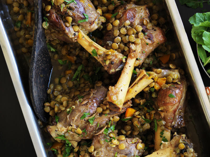 You'll need these…, Spiced lamb shanks with almonds and feta , Lamb shanks massaman , Slow cooker lamb shanks with tomato, chilli and fetta , Lamb shank osso buco , Moroccan lamb shanks with polenta & white beans , Braised lamb shanks with white bean purée , Lamb shanks with risoni and tomato , Maple syrup-glazed lamb shanks , Lamb shank, fennel and vegetable soup , Baked lamb shanks with orzo , Lamb shanks and eggplant stew , Lamb shanks with lentils and pancetta , Lamb shanks with vegetables , Red curry lamb shanks , Oven-braised lamb shanks , Lamb shanks bourguignon , David’s lamb shanks , Lamb shanks in five-spice, tamarind and ginger , Lamb shank and barley soup , Braised lamb shanks with mushroom risotto , Lamb shank & bean ragu , Lemon and ginger lamb shanks with broad beans , Lamb shanks and lentils , Braised lamb shanks with tzatziki and tomato salad , Lamb shank and spinach korma curry , Lamb shank recipe tips, What cooking method is best for lamb shanks?, What to pair with lamb shanks?