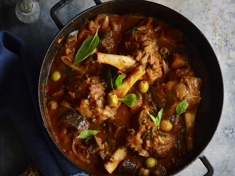 You'll need these…, Spiced lamb shanks with almonds and feta , Lamb shanks massaman , Slow cooker lamb shanks with tomato, chilli and fetta , Lamb shank osso buco , Moroccan lamb shanks with polenta & white beans , Braised lamb shanks with white bean purée , Lamb shanks with risoni and tomato , Maple syrup-glazed lamb shanks , Lamb shank, fennel and vegetable soup , Baked lamb shanks with orzo , Lamb shanks and eggplant stew , Lamb shanks with lentils and pancetta , Lamb shanks with vegetables , Red curry lamb shanks , Oven-braised lamb shanks , Lamb shanks bourguignon , David’s lamb shanks , Lamb shanks in five-spice, tamarind and ginger , Lamb shank and barley soup , Braised lamb shanks with mushroom risotto , Lamb shank & bean ragu , Lemon and ginger lamb shanks with broad beans , Lamb shanks and lentils , Braised lamb shanks with tzatziki and tomato salad , Lamb shank and spinach korma curry , Lamb shank recipe tips, What cooking method is best for lamb shanks?, What to pair with lamb shanks?