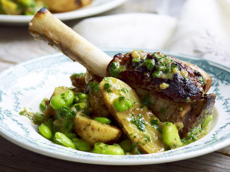 You'll need these…, Spiced lamb shanks with almonds and feta , Lamb shanks massaman , Slow cooker lamb shanks with tomato, chilli and fetta , Lamb shank osso buco , Moroccan lamb shanks with polenta & white beans , Braised lamb shanks with white bean purée , Lamb shanks with risoni and tomato , Maple syrup-glazed lamb shanks , Lamb shank, fennel and vegetable soup , Baked lamb shanks with orzo , Lamb shanks and eggplant stew , Lamb shanks with lentils and pancetta , Lamb shanks with vegetables , Red curry lamb shanks , Oven-braised lamb shanks , Lamb shanks bourguignon , David’s lamb shanks , Lamb shanks in five-spice, tamarind and ginger , Lamb shank and barley soup , Braised lamb shanks with mushroom risotto , Lamb shank & bean ragu , Lemon and ginger lamb shanks with broad beans , Lamb shanks and lentils , Braised lamb shanks with tzatziki and tomato salad , Lamb shank and spinach korma curry , Lamb shank recipe tips, What cooking method is best for lamb shanks?, What to pair with lamb shanks?