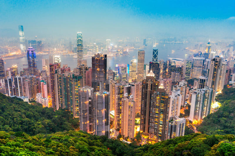 1. Hong Kong, China 25. Dubai, United Arab Emirates, 24. Shanghai, China, 23. Kuala Lumpur, Malaysia, 21. Taipei, Taiwan, 19. Panama City, Panama, 17. London, England, 15. San Francisco, USA, 13. Rio de Janeiro, Brazil, 11. Sydney, Australia, 9. Shenzhen, China, 7. Tokyo, Japan, 5. Chicago, USA, 3. Seoul, South Korea, 1. Hong Kong, China