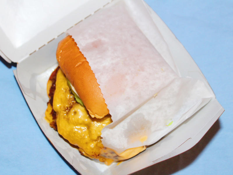 Shake Shack's double cheeseburger, my personal least favorite, was particularly large. Shake Shack's double cheeseburger, my least favorite, was particularly large., I also tried the McDonald's Double Quarter Pounder with cheese., I would order this burger again., The third-best burger I tried was Wendy's Dave's Triple., My second-favorite burger was the new Big Arch burger from McDonald's.