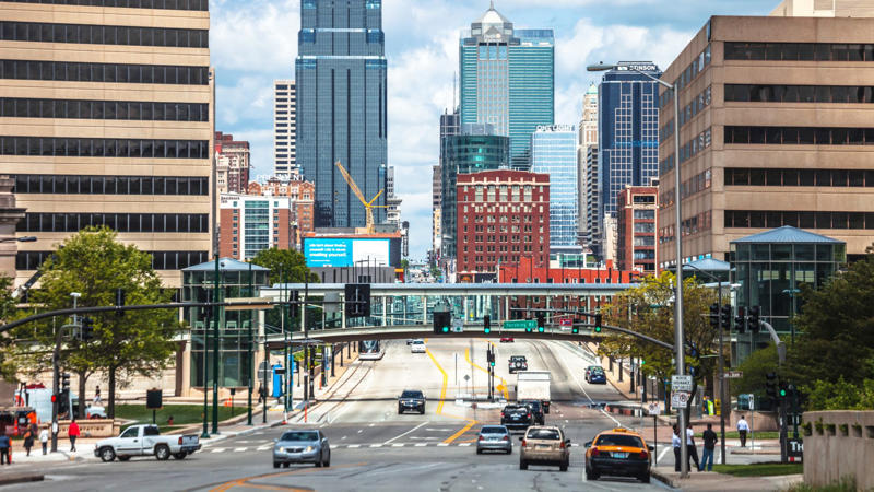10. Kansas City, Missouri 49. Massachusetts, 48. New Jersey, 47. Hawaii, 46. California, 44. Washington, 43. Connecticut, 42. Colorado, 41. Utah, 39. Alaska, 38. Minnesota, 37. Rhode Island, 36. New York, 34. Illinois, 33. Oregon, 32. Vermont, 31. Arizona, 29. Pennsylvania, 28. North Dakota, 27. Wisconsin, 26. Nevada, 24. Wyoming, 23. Georgia, 22. Idaho, 21. Iowa, 19. South Dakota, 18. Maine, 17. Florida, 16. Michigan, 14. Montana, 13. North Carolina, 12. Ohio, 11. Missouri, 9. South Carolina, 8. Oklahoma, 7. Kentucky, 6. New Mexico, 4. Louisiana, 3. Arkansas, 2. West Virginia