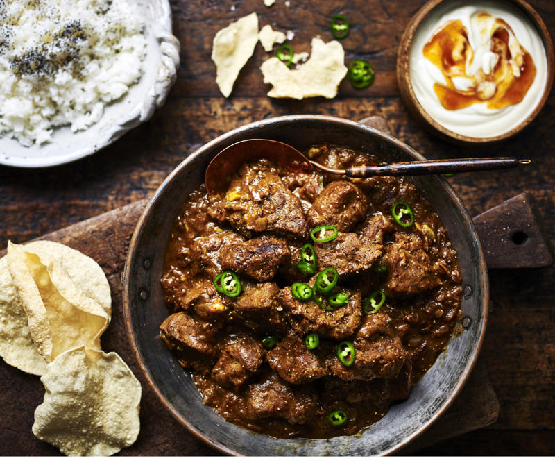The best cuts for slow cooker beef recipes, You’ll need these…, Tips for slow cooking success, Slow cooker biryani , Slow cooker beef ragu , Slow cooker beef soup with chickpea & chorizo , Slow cooker massaman beef curry , Slow-cooker beef stroganoff , Slow cooker beef ramen with shiitake mushrooms , Slow-cooker beef cheeks in pedro ximénez , Beef and mushroom pies , Slow-cooker beer and thyme beef cheeks , Slow cooker five ingredient cottage pie , Beer and thyme beef cheeks , Slow-cooked Mexican beef chilli mole , Beef and vegetable soup , Coconut curried beef , Lasagne-style crock-pot , Beef casserole with cheesy herb dumplings , Coriander beef curry , Tuscan beef stew , What to serve with your slow cooker beef, More slow cooker inspiration, Even more slow cooker dinners