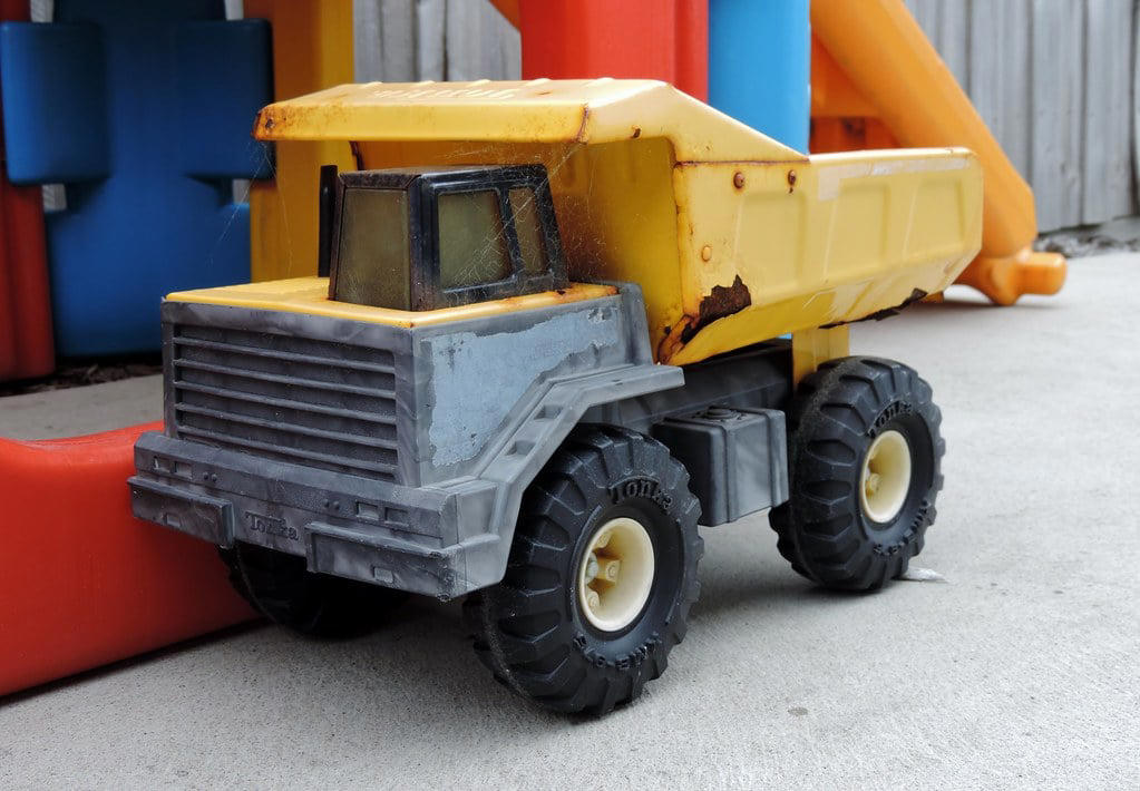 TONKA Trucks Hula Hoop, Mr. Potato Head, TONKA Trucks, Play-Doh, View-Master, Etch A Sketch, Lite-Brite, Hot Wheels