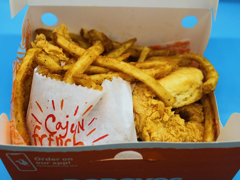 My fourth-favorite chicken tenders came from Popeyes. The chicken tenders were large and perfectly fried., The chicken tenders were crispy on the outside., However, there wasn't an abundance of chicken meat inside., Smashburger's chicken tenders were just slightly too fried for my liking., The chicken tenders, overall, tasted dry, even when paired with sauce., Next up were the crispy chicken tenders from Sonic Drive-In., The chicken tenders were evenly fried but on the thinner side., My ninth favorite chicken tenders came from Popeyes., The chicken tenders from Popeyes were crispy, flaky, and crunchy., The meat inside was flaky and moist as well., I thought the chicken tenders from Bojangles were flavorful and super crispy., I thought the chicken tenders were a good size., McDonald's just launched its new McCrispy Strips., The breading was relatively thin, but very crispy., The chicken strips packed a lot of flavor., Chick-fil-A's chicken tenders were perfectly crispy and juicy., The chicken tenders were nicely fried but still juicy on the inside., Wingstop's chicken tenders came in third place., The chicken tenders were large and well-breaded., These tenders were filled with real chicken., My second favorite chicken tenders came from Zaxby's., The chicken tenders were super crispy.
