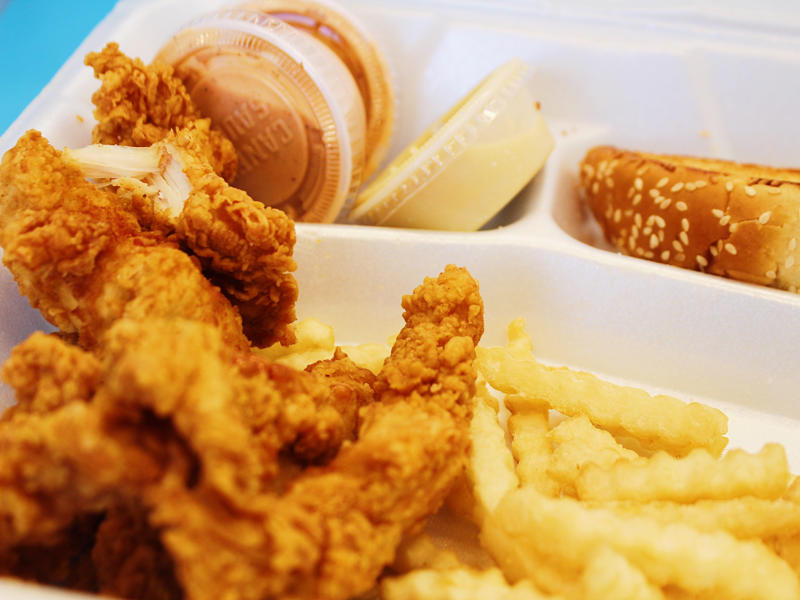 But my favorite chicken tenders came from Raising Cane's. The chicken tenders were large and perfectly fried., The chicken tenders were crispy on the outside., However, there wasn't an abundance of chicken meat inside., Smashburger's chicken tenders were just slightly too fried for my liking., The chicken tenders were heavily fried and bigger than others I tried., The chicken tenders, overall, tasted dry, even when paired with sauce., Next up were the crispy chicken tenders from Sonic Drive-In., The chicken tenders were evenly fried but on the thinner side., My ninth favorite chicken tenders came from Popeyes., The chicken tenders from Popeyes were crispy, flaky, and crunchy., The meat inside was flaky and moist., I thought the chicken tenders from Bojangles were flavorful and super crispy., I thought the chicken tenders were a good size., Wendy's became the latest chain to bring out chicken tenders., These tenders were solid, and I'd order them again., McDonald's launched its new McCrispy Strips nationwide in May 2025., The breading was relatively thin but very crispy., The chicken strips packed a lot of flavor., Chick-fil-A's chicken tenders were perfectly crispy and juicy., The chicken tenders were nicely fried but still juicy on the inside., Wingstop's chicken tenders came in third place., The chicken tenders were large and well-breaded., These tenders were filled with real chicken., My second favorite chicken tenders came from Zaxby's., But my favorite chicken tenders came from Raising Cane's., The chicken tenders were super crispy.