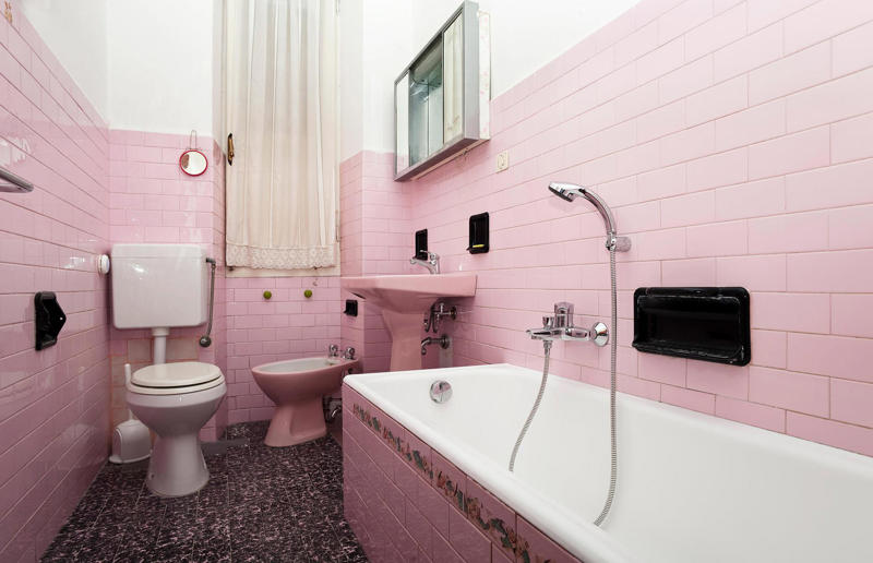 Then: pink bathrooms These interior design trends are back with a bang, Then: wall sconces, Then: metal frame beds, Then: dried flowers, Then: checkerboard flooring, Now: checkerboard flooring, Then: textured surfaces, Then: pink bathrooms, Then: Art Deco style, Then: 70s palettes, Then: sink skirts, Then: corner sofas, Then: exposed brick, Then: fringing, Now: fringing, Then: primary colours, Now: primary colours, Then: wicker furniture, Then: dark kitchens, Then: wood cladding, Then: colourful kitchen appliances, Now: colourful kitchen appliances, Then: succulents and cacti, Now: succulents and cacti, Then: square tiles, Then: macrame, Now: macrame, Then: decorative tiles, Then: vinyl record players, Now: vinyl record players, Then: blousy florals, Then: pink kitchens, Then: maximalism, Then: gingham