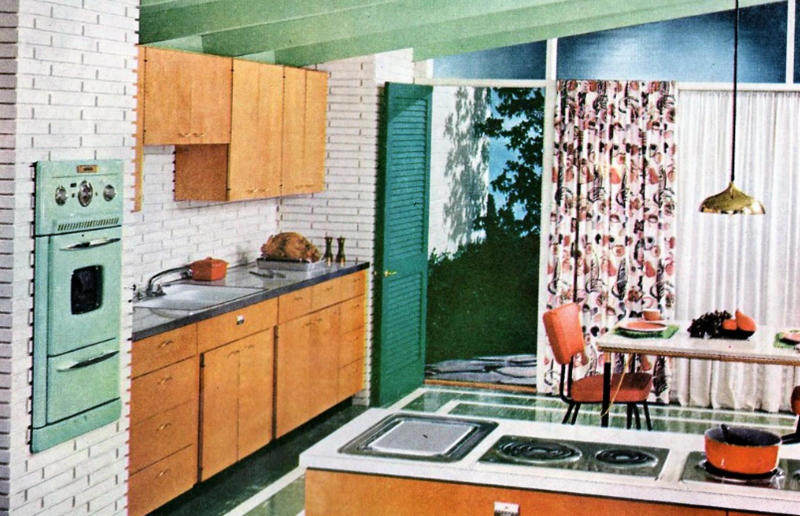 Then: exposed brick These interior design trends are back with a bang, Then: wall sconces, Then: metal frame beds, Then: dried flowers, Then: checkerboard flooring, Now: checkerboard flooring, Then: textured surfaces, Then: pink bathrooms, Then: Art Deco style, Then: 70s palettes, Then: sink skirts, Then: corner sofas, Then: exposed brick, Then: fringing, Now: fringing, Then: primary colours, Now: primary colours, Then: wicker furniture, Then: dark kitchens, Then: wood cladding, Then: colourful kitchen appliances, Now: colourful kitchen appliances, Then: succulents and cacti, Now: succulents and cacti, Then: square tiles, Then: macrame, Now: macrame, Then: decorative tiles, Then: vinyl record players, Now: vinyl record players, Then: blousy florals, Then: pink kitchens, Then: maximalism, Then: gingham