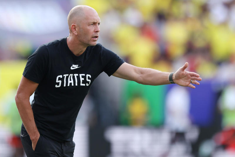 The Copa catastrophe For all the wrong reasons, Cut down at the Cup, Kicked around, Unreachable goals, First things first, Cleaning house, Reyna's rapid reaction, A complicated relationship, United state of shame, Doomed to repeat history, Panic mode, 2022 World Cup, Quality of opponent, Berhalter the savior, The fire gets hotter, The Copa catastrophe, Seeing red, Referee complaints, Tough breaks, 2026 pressure