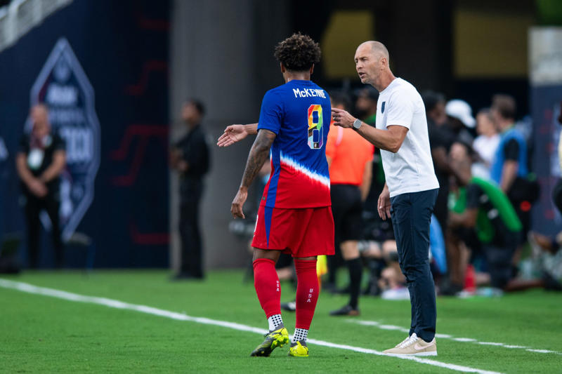The fire gets hotter For all the wrong reasons, Cut down at the Cup, Kicked around, Unreachable goals, First things first, Cleaning house, Reyna's rapid reaction, A complicated relationship, United state of shame, Doomed to repeat history, Panic mode, 2022 World Cup, Quality of opponent, Berhalter the savior, The fire gets hotter, The Copa catastrophe, Seeing red, Referee complaints, Tough breaks, 2026 pressure