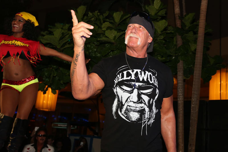 19. Roman Reigns, 18. "Hollywood" Hulk Hogan, 17. Andre the Giant, 16. Jake "The Snake" Roberts, 15. The Rock, 14. Kurt Angle, 13. The Undertaker, 12. Randy Orton, 10. "Ravishing" Rick Rude, 9. Ted DiBiase, 8. Chris Jericho, 7. "Rowdy" Roddy Piper, 5. Vince McMahon, 4. The Iron Sheik, 3. Triple H, 2. Shawn Michaels