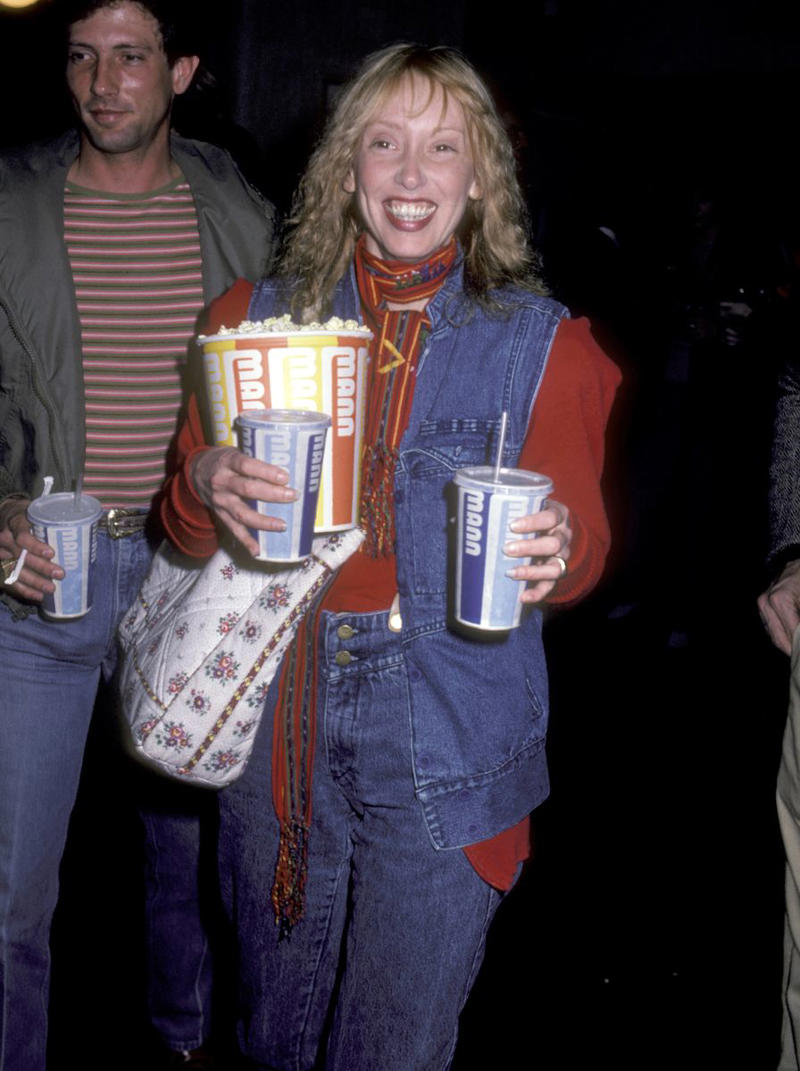 2) 1974: With Altman at the Cannes Film Festival, 3) 1974: With Keith Carradine in Thieves Like Us, 5) 1977: Hosting Saturday Night Live, 6) 1977: A Deserved Starring Role in 3 Women, 8) 1980: At the Popeye Premiere, 9) 1982: Bowling at the Grease 2 Afterparty, 10) 1983: Ready to Watch a Movie, 11) 1985: Faerie Tale Theatre Cast Party, 12) 1987: A Definitive Fashion Icon, 14) 1994: At the 15th CableACE Awards, 15) 1995: Honoring Robin Williams At the Waldorf Astoria