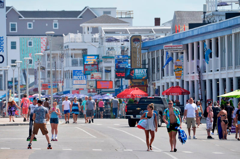 Provincetown, Nantucket, Bar Harbor, Maine, Ogunquit, Maine, Hampton Beach, N.H., Narragansett, R.I.