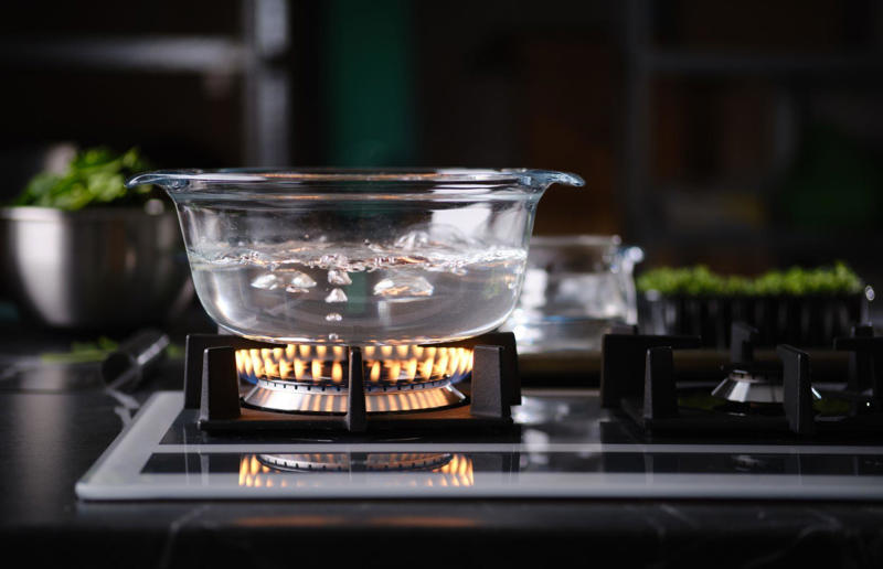 25. Using glassware on the stove 37. Pouring hot liquids into cold glassware, 36. Not rotating store cupboard items, 35. Overcrowding the refrigerator, 34. Microwaving liquids for too long, 33. Lining the bottom of the oven with aluminium foil, 32. Leaving plates or cookware on unstable surfaces, 31. Using glassware on the stove, 30. Not securing cutting boards or mixing bowls, 29. Never checking the refrigerator temperature, 28. Using plastic containers in the microwave, 27. Using the same utensil for everything, 26. Not using the oven extractor fan, 25. Letting your pets roam the kitchen while you cook, 24. Storing heavy items on high shelves, 23. Not storing leftover food correctly, 22. Overheating non-stick cookware, 21. Using damaged non-stick cookware, 20. Going barefoot while cooking, 19. Storing raw meat and ready-to-eat food together, 18. Not storing knives properly, 17. Thawing meat at room temperature, 16. Not cleaning the oven extractor hood filter, 15. Not washing your hands, 14. Using knives carelessly, 13. Stacking dishwashers incorrectly, 12. Using one towel for everything, 11. Washing raw meat in the sink, 10. Storing cleaning products near food, 9. Not separating raw meat from ready-to-eat foods, 8. Using appliances incorrectly, 7. Getting distracted when cooking, 6. Using wet or damaged oven gloves and towels, 5. Touching electrical appliances with wet hands, 4. Wearing loose clothing when cooking, 3. Leaving the stove unattended, 2. Pouring water over a grease fire